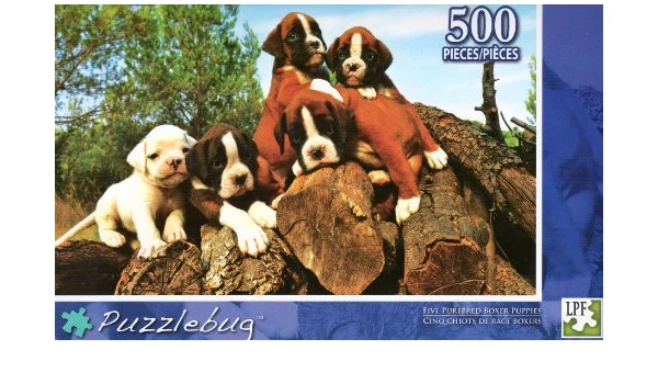 PFG Five Purebred Boxer Puppies (Usagé/Used - PUZZLES FOR GOOD)
