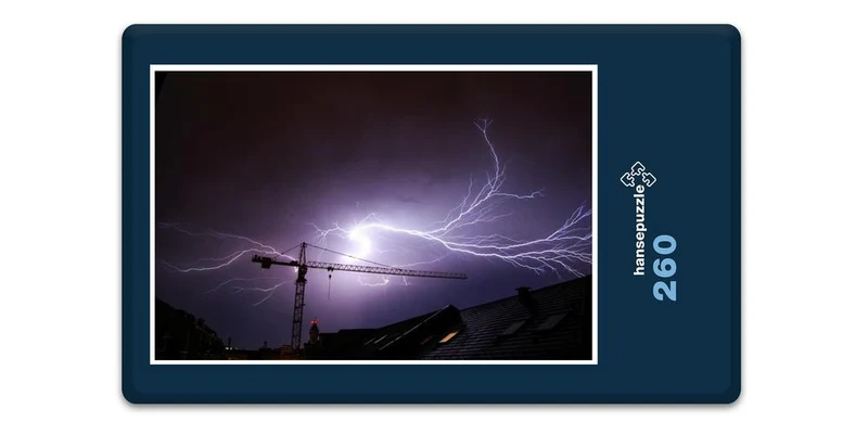 17209 Natur - Gewitter Puzzle