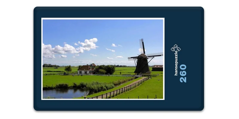 17215 Gebäude - Wind-Mühle Puzzle