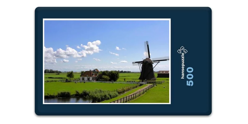 17215 Gebäude - Wind-Mühle Puzzle