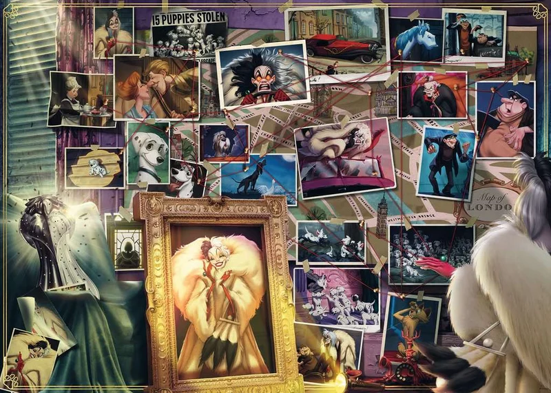DMG Ravensburger Disney Villainous : Cruella de Vil (DAMAGED BOX)