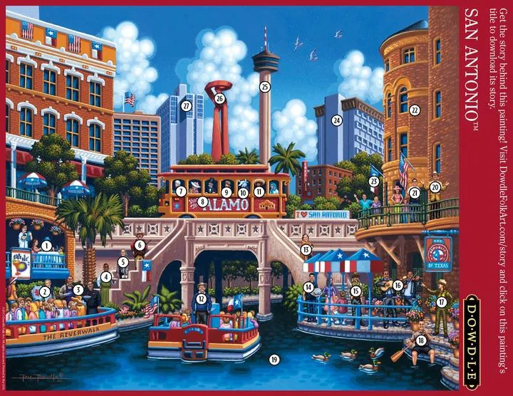 San Antonio (500pcs)