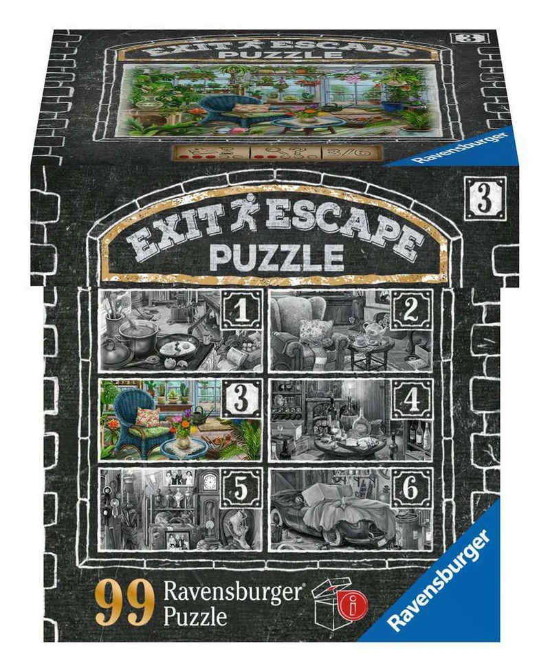 DMG Ravensburger Escape #3: The Winter Garden (99pcs) (DAMAGED BOX)