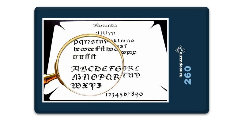 16962 Bildung - Kalligraphie Puzzle