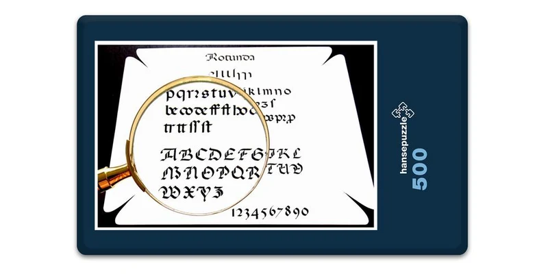 16962 Bildung - Kalligraphie Puzzle