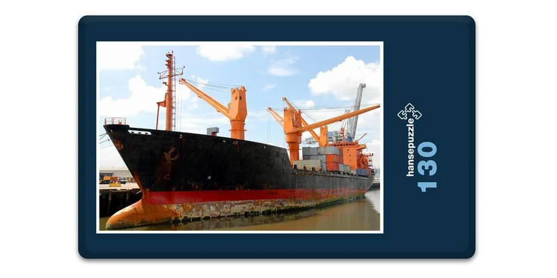16967 Industrie - Frachter Puzzle