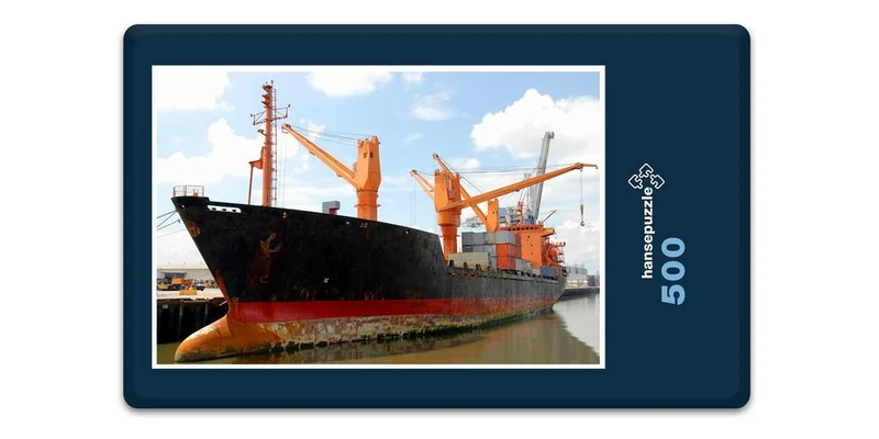 16967 Industrie - Frachter Puzzle