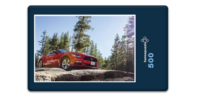 17237 Fortbewegung - Wilder Mustang Puzzle