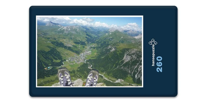 17168 Orte - Lech am Arlberg Puzzle