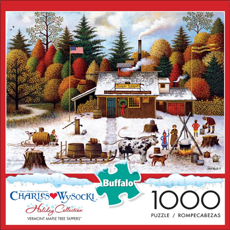 Vermont Maple Tree Tappers, Charles Wysocki (1000pcs)