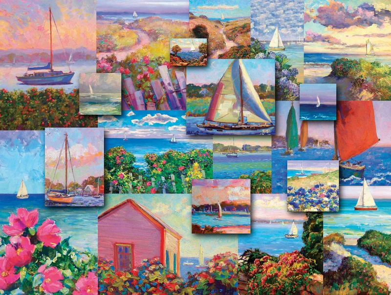Seaside Collection - Sailing Away (550pcs)