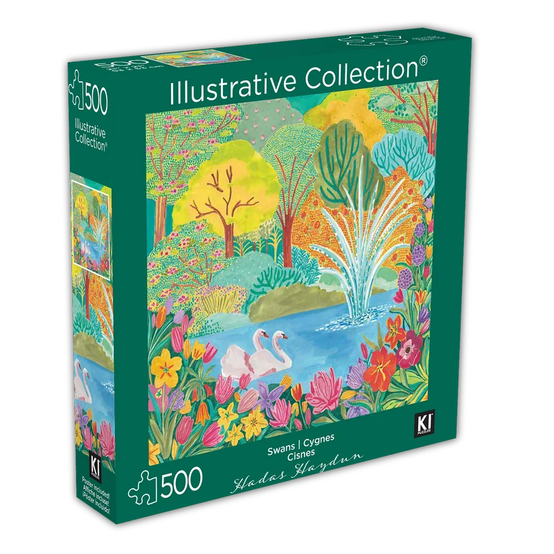 Illustrative Collection -Swans (500pcs)
