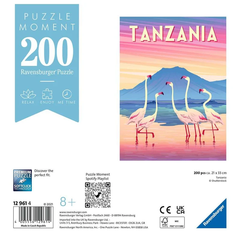 Ravensburger Puzzle Moment - Tanzania (200pcs)