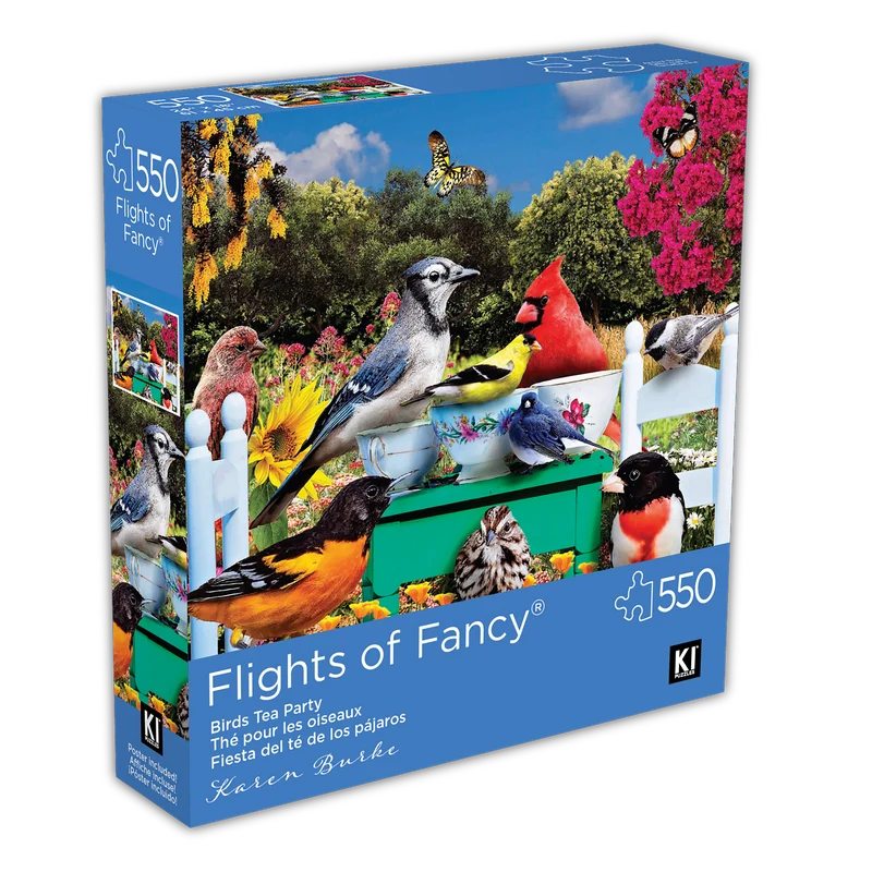 Flights of Fancy - Birds Tea Party (550pcs)