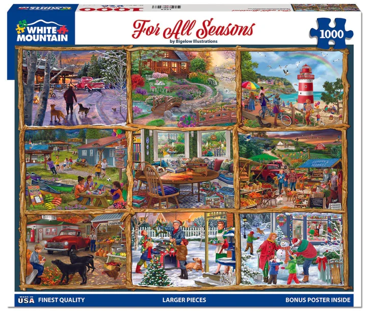 For All Seasons, Bigelow Illustrations