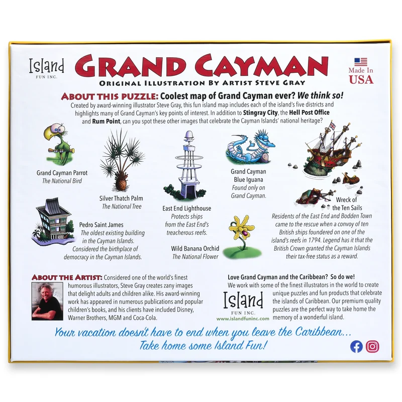 Grand Cayman, Steve Gray (550pcs)