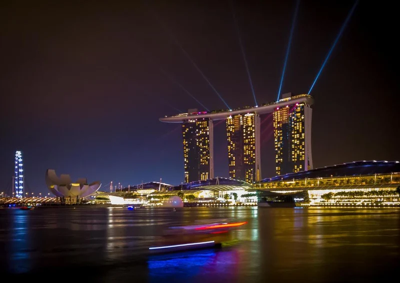17145 Gebäude - Marina Bay Sands Puzzle