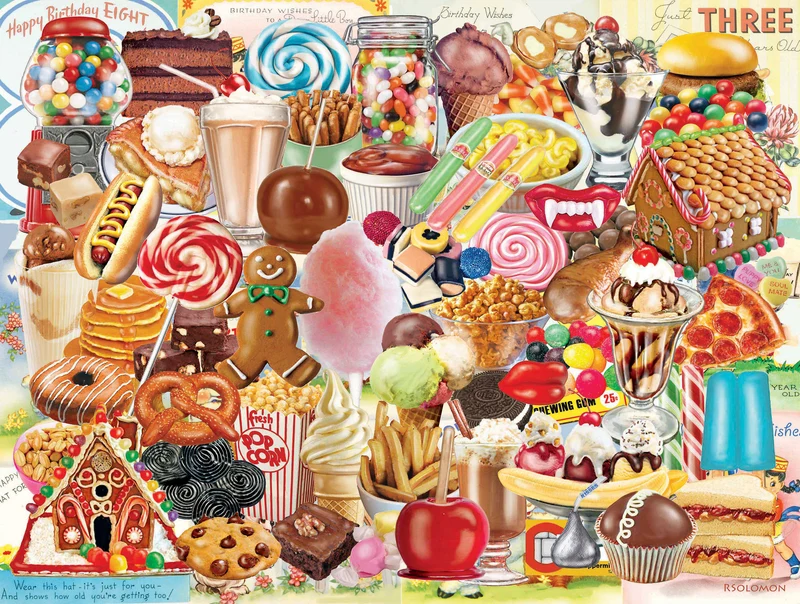 Childhood Treats, Rosiland Solomon (550pcs)