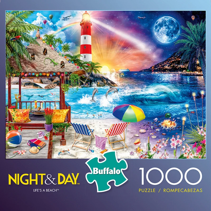PFG Night & Day: Life's a Beach (Usage/Used - PUZZLES FOR GOOD)