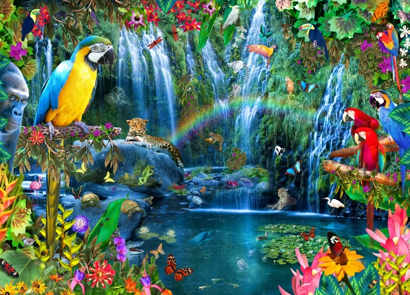 Parrot Tropics (1500pcs)