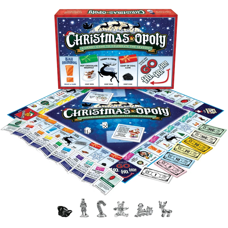Christmas-opoly Board Game