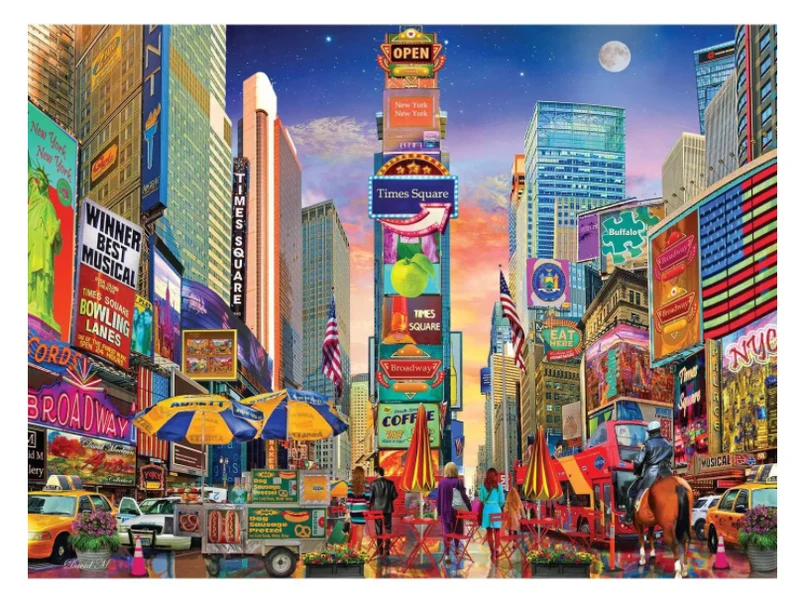 Night & Day: Times Square NYC