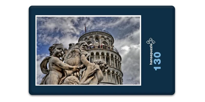 17387 Gebäude - Schiefer Turm Puzzle