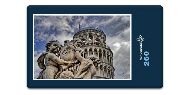 17387 Gebäude - Schiefer Turm Puzzle