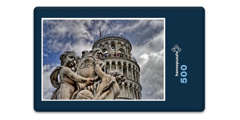 17387 Gebäude - Schiefer Turm Puzzle