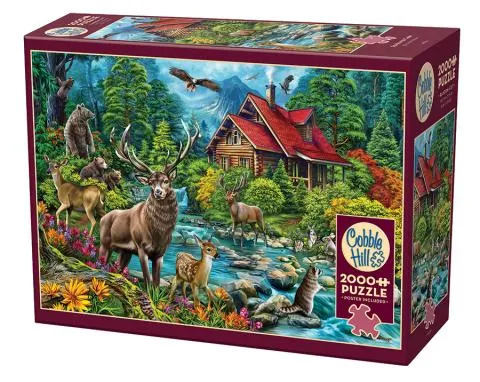 Red-Roofed Cabin (2000pcs)
