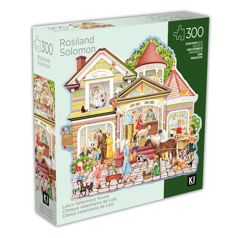 Lulu's Veterinary House, Rosiland Solomon (SHAPED) (300pcs)