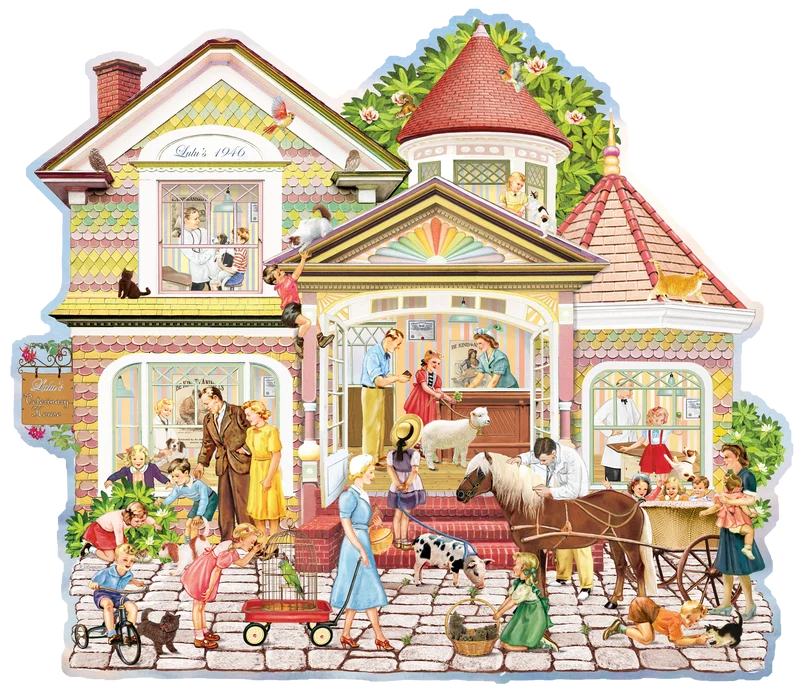 Lulu's Veterinary House, Rosiland Solomon (SHAPED) (300pcs)