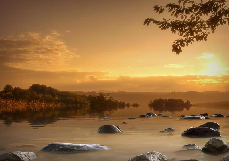 17242 Natur - Sonnenuntergang Puzzle