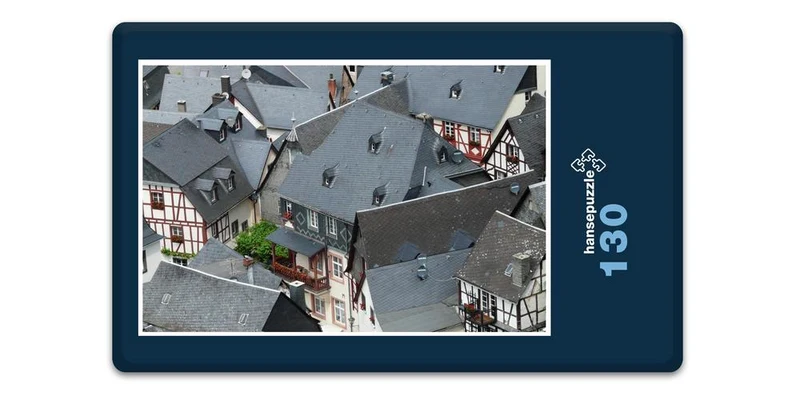 17173 Gebäude - Fachwerk-Haus Puzzle