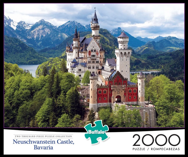 PFG Neuschwanstein Castle, Bavaria (Usage/Used - PUZZLES FOR GOOD)