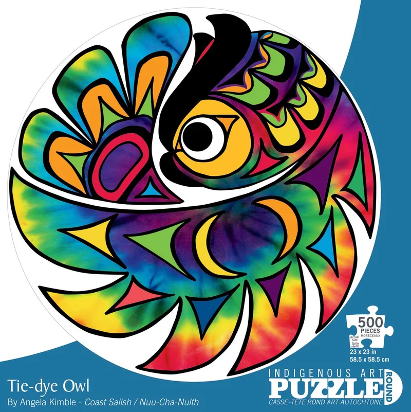 Tie-dye Owl, Angela Kimble