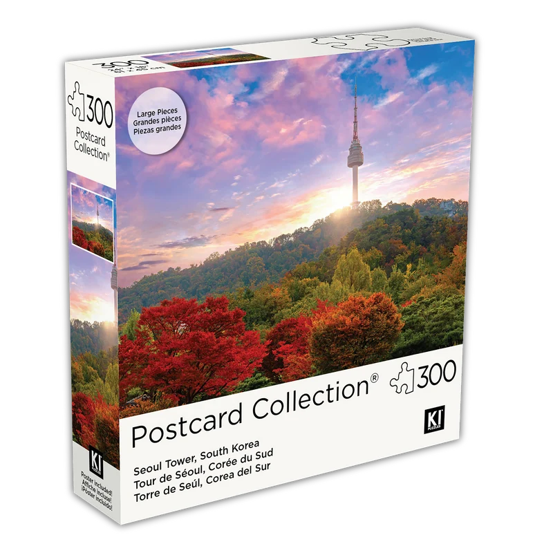 Postcard Collection - Seoul Tower, South Korea (300pcs)