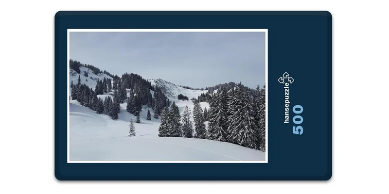 17244 Natur - Schnee-Landschaft Puzzle