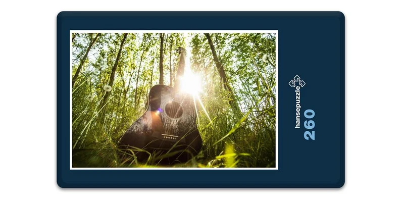 17183 Musik - Gitarre im Wald Puzzle