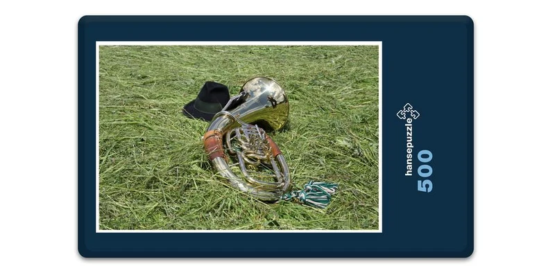 17186 Musik - Bariton im Heu Puzzle