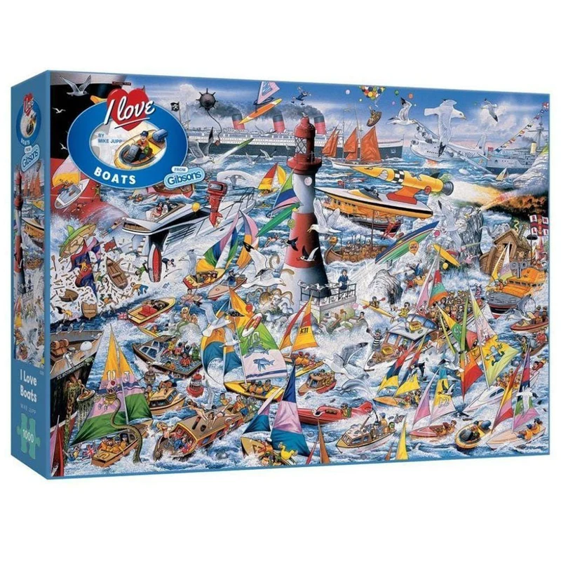 I Love Boats , Mike Jupp (1000pcs)