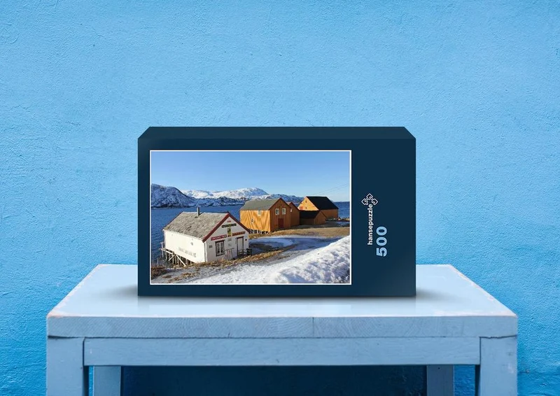 22578 Natur - Hütte im Schnee Puzzle