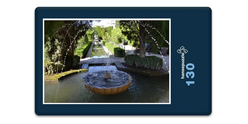 19384 Orte - Springbrunnen in Park Puzzle