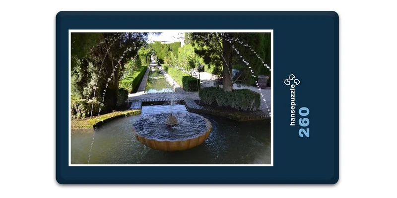 19384 Orte - Springbrunnen in Park Puzzle