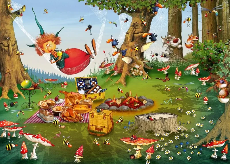 Grafika Francois Ruyer - Witch Jigsaw Puzzle (2000pcs)