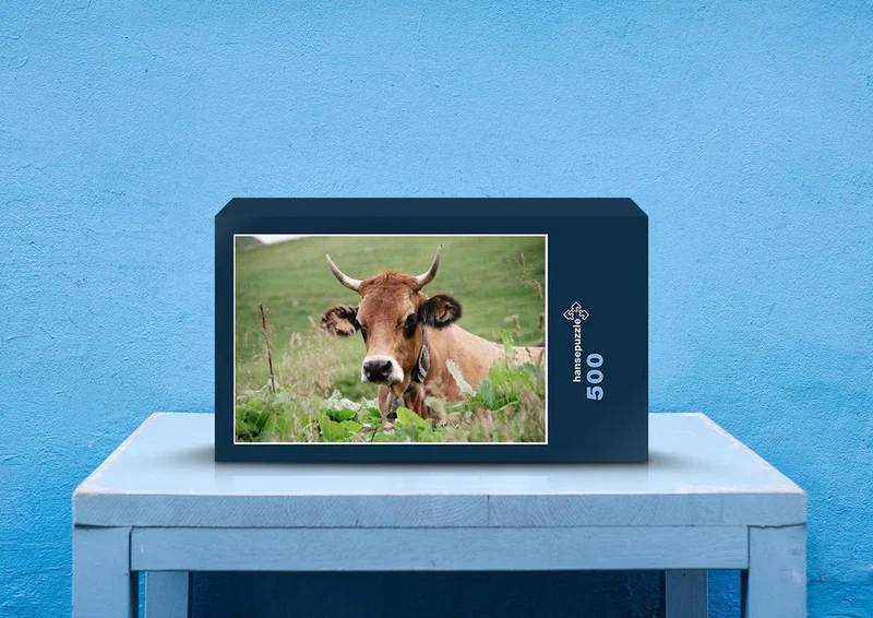 28021 Tierwelt - Glückliche Kuh Puzzle