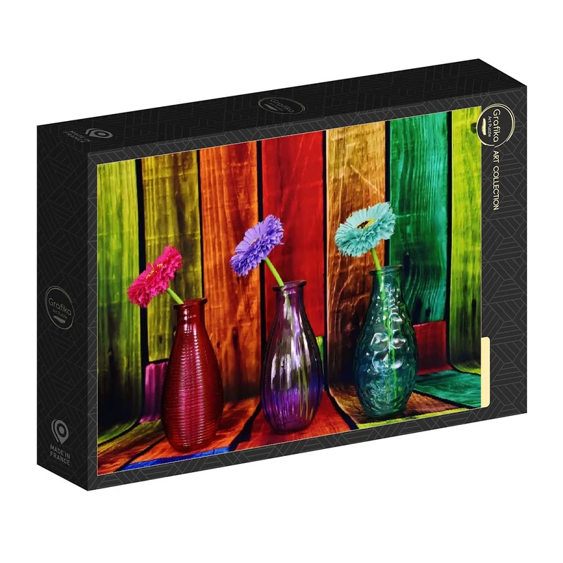 Floral and Colorful Vases (500pcs)