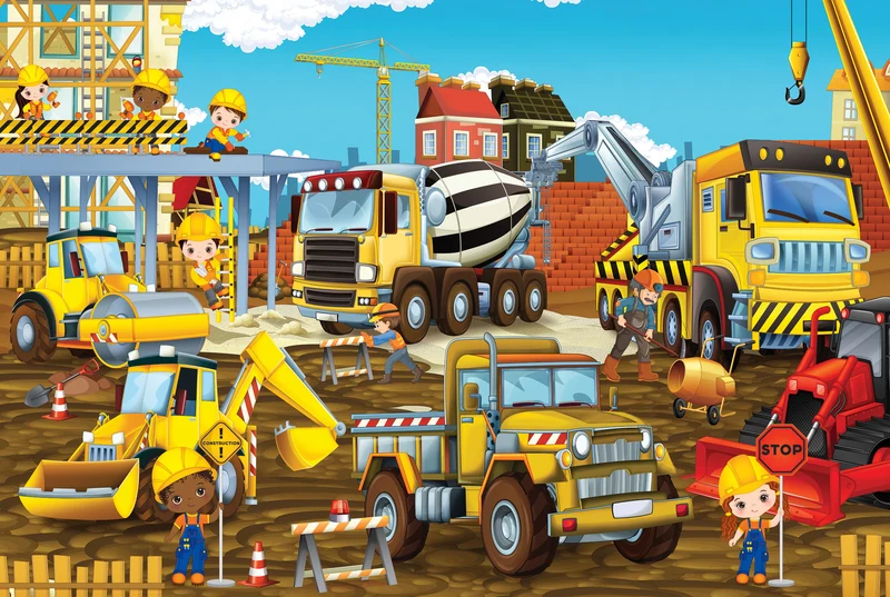 Let's Build (48pcs Floor Puzzle)