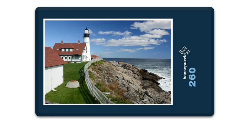 17247 Orte - Leuchtturm Portland Puzzle