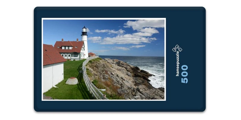 17247 Orte - Leuchtturm Portland Puzzle
